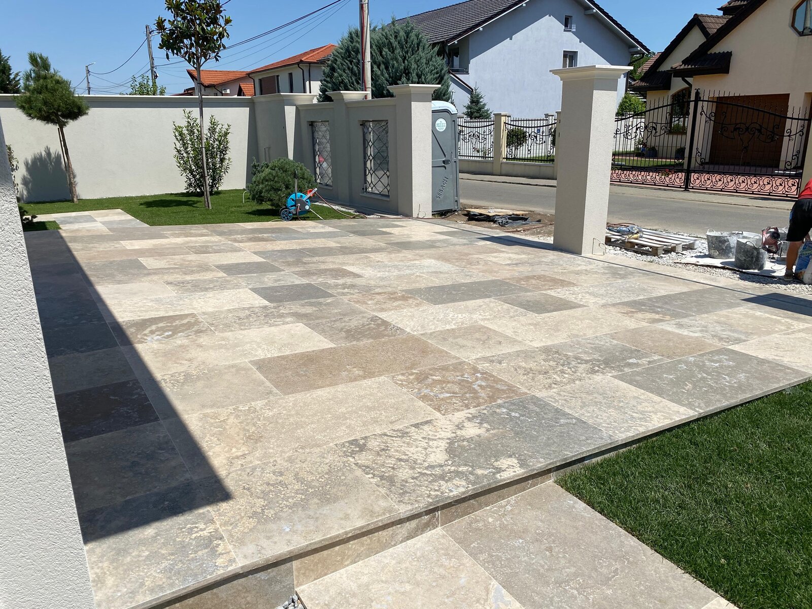 Placaj Piatră Curte